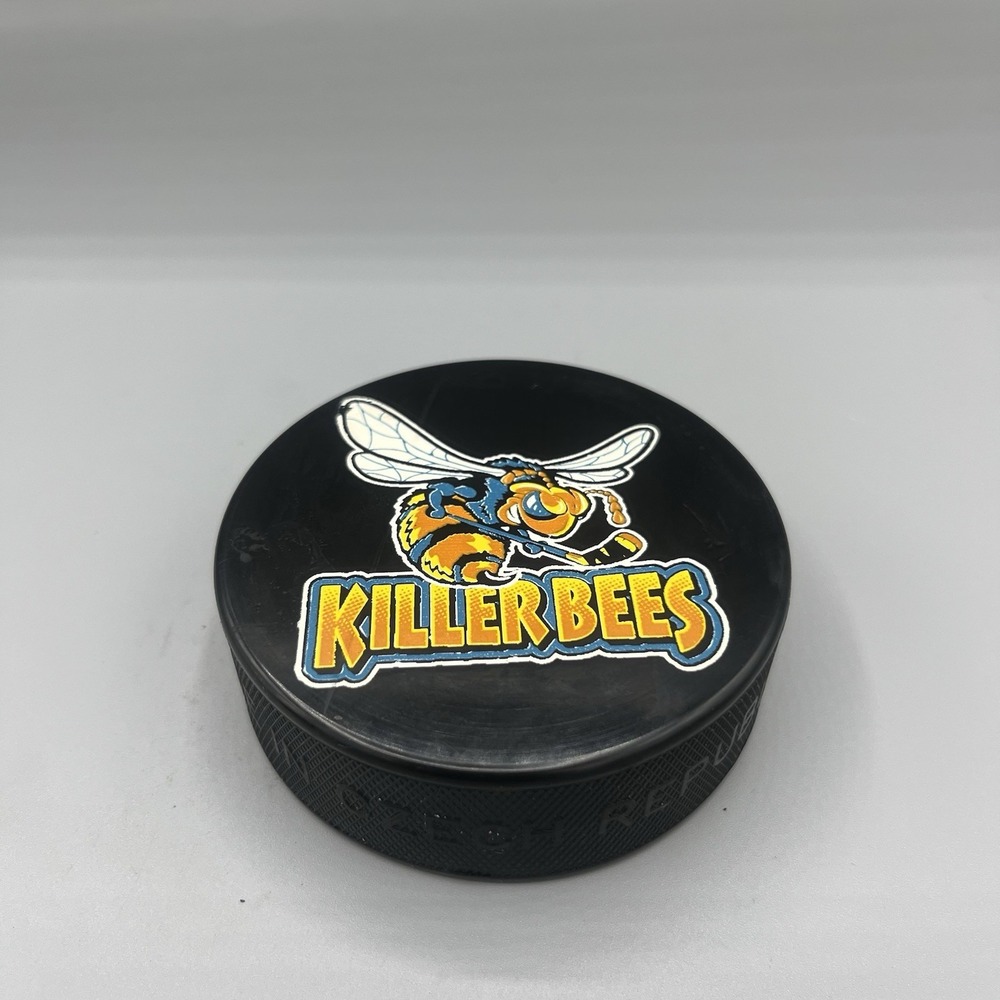 Rio Grande Valley Killer Bees Team Logo Official CHL Hockey Puck